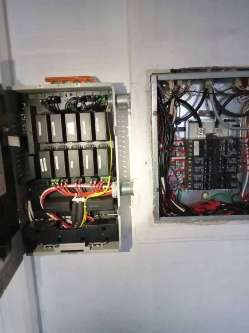 Electrical panel upgrade completed for Indoor Lighting Installation in Brodhead